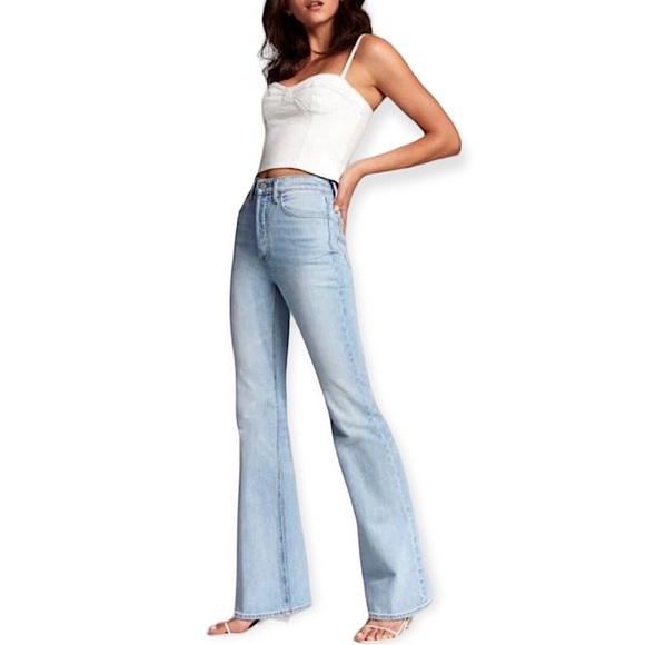 Denim Forum Denim - Aritzia Denim Forum Marianne Flare Denim Jeans